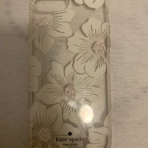 Kate Spade iPhone Case (White Flowers) *OBO
